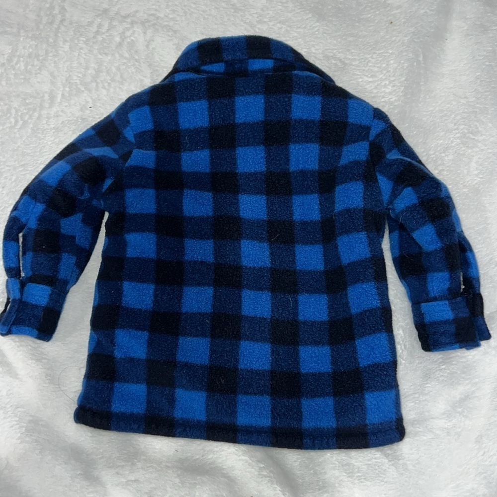 7 for all Mankind Infant Sherpa Lined Flannel Sz 0-3 - Picture 5 of 5